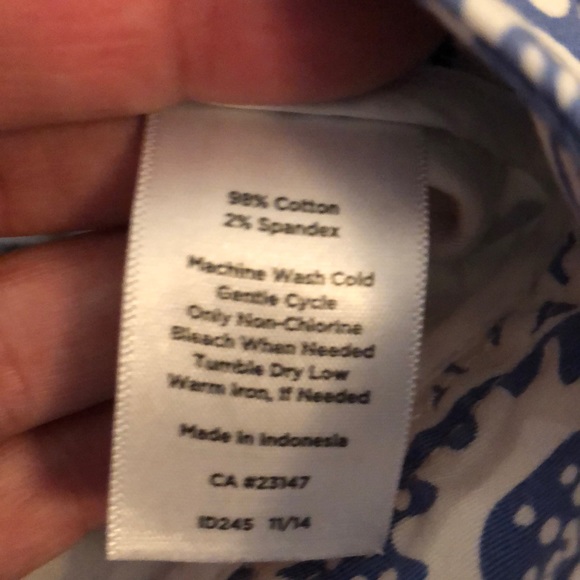 Talbots the perfect skimmer Capri pants size 16 - Picture 6 of 6